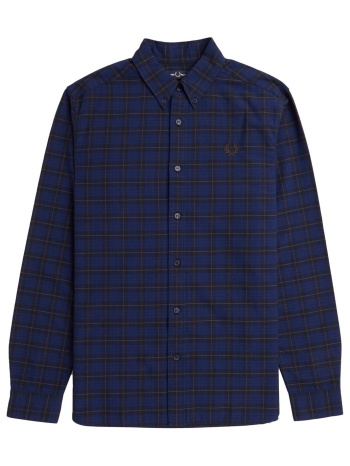 πουκάμισο με μακριά μανίκια fred perry fp tartan oxford σε προσφορά