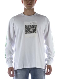 t-shirts & polos iuter maglia shame l/s bianca |