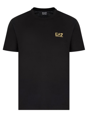 t-shirt με κοντά μανίκια ea7 emporio armani regular fit