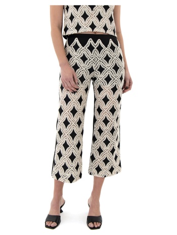 παντελόνια access fashion embroidered high waist straight