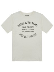 t-shirt με κοντά μανίκια zadig & voltaire x60464