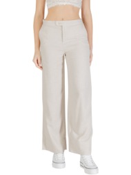 παντελόνα only onlcaro hw linen bl wide pant cc pnt 15338716 |