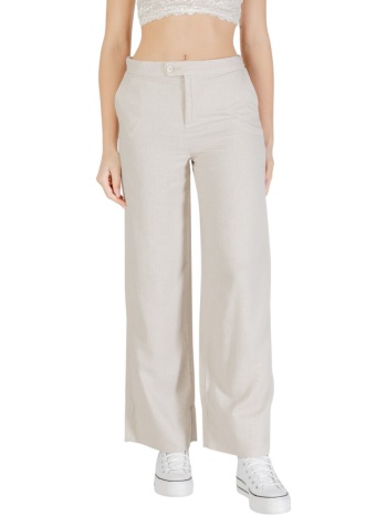 παντελόνα only onlcaro hw linen bl wide pant cc pnt σε προσφορά