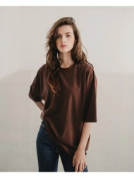 φούτερ mirakaya kigen t-shirt - mocha mousse |