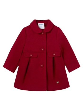 παλτό mayoral 2479 abrigo paño bebé granate | σε προσφορά
