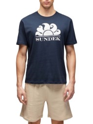 t-shirt με κοντά μανίκια sundek new simeon logo |