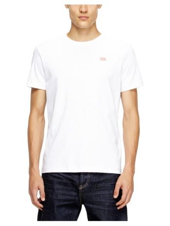 t-shirt με κοντά μανίκια diesel t-miegor-k77 regular fit