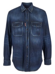 πουκάμισο με μακριά μανίκια dsquared denim canadian vintage shirt men |