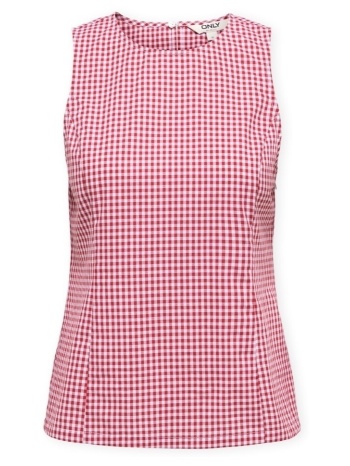 αμάνικα/t-shirts χωρίς μανίκια only top maye check 