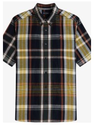πουκάμισο με μακριά μανίκια fred perry madras check short sleeve s |