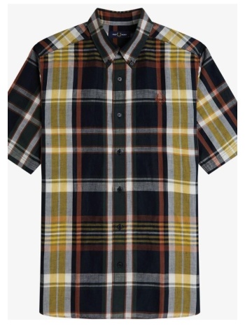 πουκάμισο με μακριά μανίκια fred perry madras check short σε προσφορά