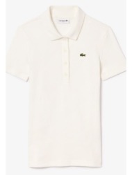 t-shirts & polos lacoste ribbed collar shirt |