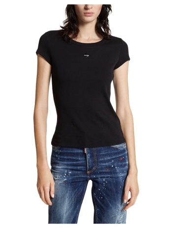 t-shirt με κοντά μανίκια dsquared maple feat slim fit