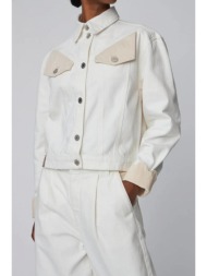 σακάκια stella nova two-toned cotton jacket |
