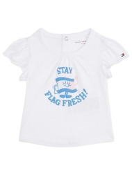 t-shirt με κοντά μανίκια tommy hilfiger kn0kn02025ybr |