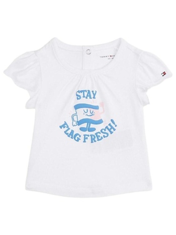 t-shirt με κοντά μανίκια tommy hilfiger kn0kn02025ybr | σε προσφορά