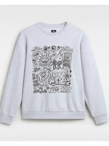 φούτερ vans skool doodle ft relaxed crew | σε προσφορά