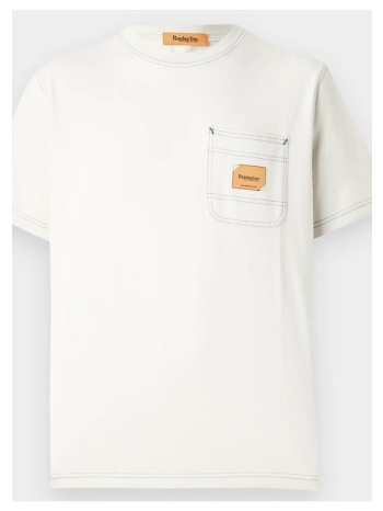 t-shirt με κοντά μανίκια replay classic pocket t-shirt | σε προσφορά