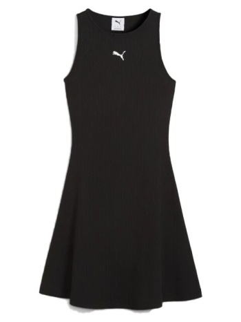 κοντά φορέματα puma wardrobe ess ribbed dress | σε προσφορά