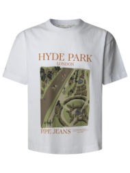 t-shirt με κοντά μανίκια pepe jeans pm509778 800 |