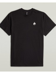 t-shirt με κοντά μανίκια g-star raw trims back gr r t |