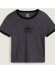 t-shirt με κοντά μανίκια vans cruzing ringer tee |