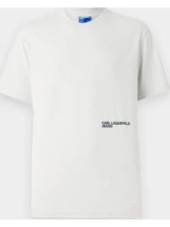 t-shirt με κοντά μανίκια karl lagerfeld klj reg eclipse tee |