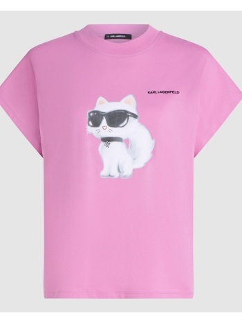t-shirt με κοντά μανίκια karl lagerfeld ikon aquarelle c σε προσφορά