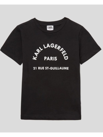 t-shirt με κοντά μανίκια karl lagerfeld rsg t-shirt | σε προσφορά