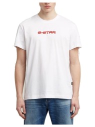 t-shirt με κοντά μανίκια g-star raw gel print r t |
