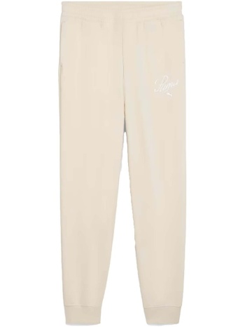 παντελόνια puma ess script sweatpants fl g | σε προσφορά