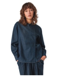 μπλούζα skfk shirt lantz-gots - raw denim |