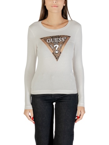 μπλουζάκια με μακριά μανίκια guess ls cn leo triangle tee