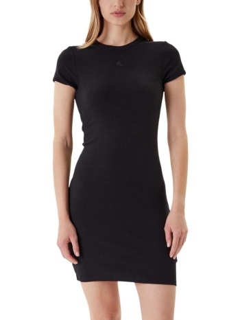 κοντά φορέματα calvin klein jeans ss ctn contour 1x1 rib ss σε προσφορά