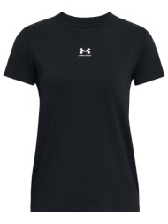 t-shirt με κοντά μανίκια under armour ua rival core ss |