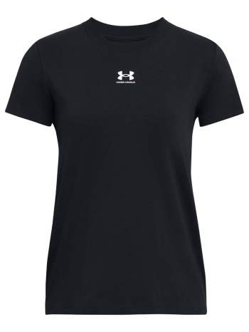 t-shirt με κοντά μανίκια under armour ua rival core ss |