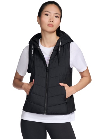 χοντρό μπουφάν skechers go shield performance elite hooded