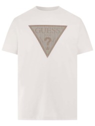 t-shirt με κοντά μανίκια guess cn ss triangle logo tee |