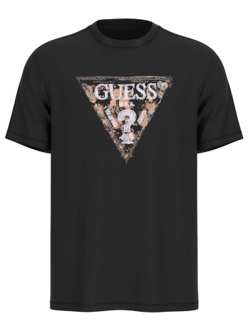 t-shirt με κοντά μανίκια guess ss cn triangle tee | σε προσφορά