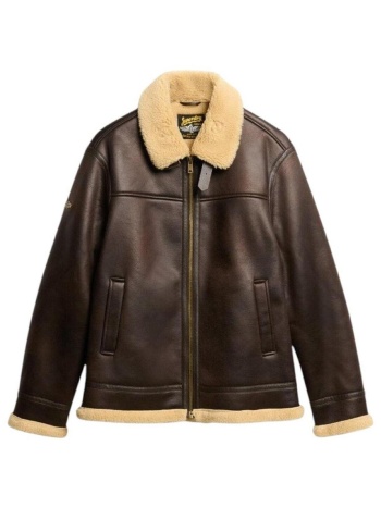 δερμάτινο μπουφάν superdry m5012141a |