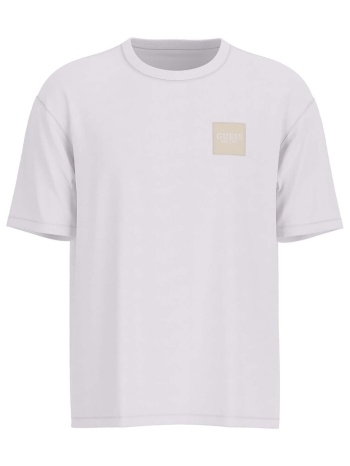 t-shirt με κοντά μανίκια guess ss cn patch at chest tee | σε προσφορά