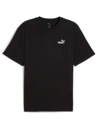 t-shirt με κοντά μανίκια puma ess relaxed small no. 1 logo tee |