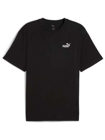 t-shirt με κοντά μανίκια puma ess relaxed small no. 1 logo