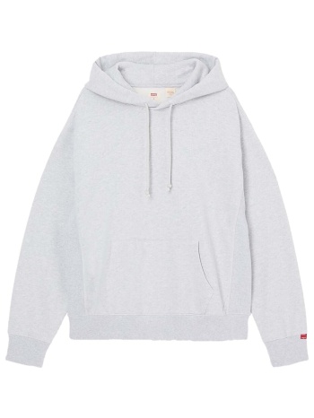 φούτερ levis the authentic hoodie light gray htr bros | σε προσφορά