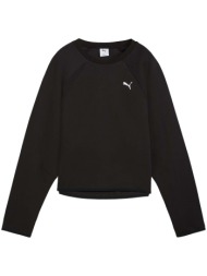 φούτερ puma evostripe comfort short crew dk |