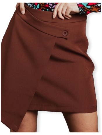 κοντές φούστες minueto caramel skirt - brown | σε προσφορά