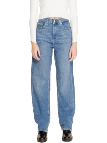 tζιν σε ίσια γραμή calvin klein jeans high rise loose σε προσφορά