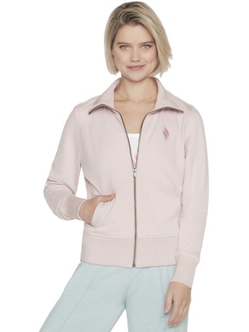 ζακέτα skechers the hoodless hoodie diamond jacket |