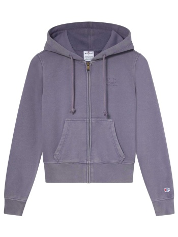 fleece champion full zip hoodie sweatshirt | σε προσφορά