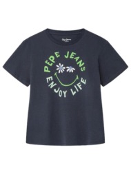 t-shirt με κοντά μανίκια pepe jeans pg503081 594 |